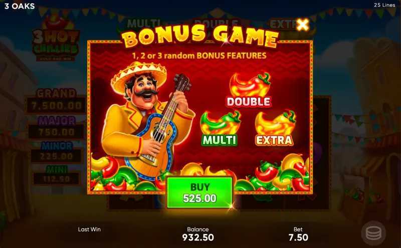 Slot Chilli Bonus Jackpot 3 Slot Chilli Bonus Jackpot 3