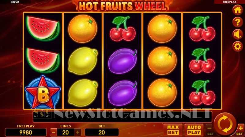 Slot Hot Fruits Wheel 3 Slot Hot Fruits Wheel 3