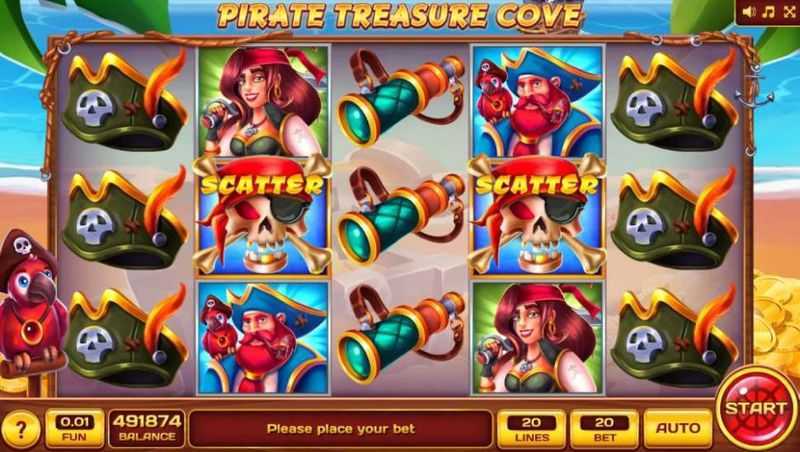 Slot Pirate Treasure Cove 1 Slot Pirate Treasure Cove 1