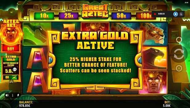Slot Great Aztec 3