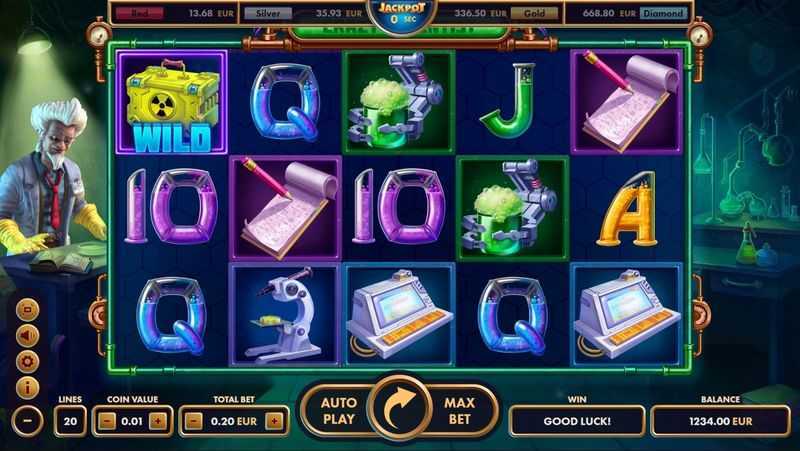 Slot Crazy Scientist 1 Slot Crazy Scientist 1