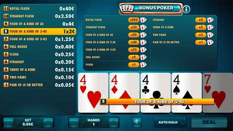 Slot Bonus Poker 2 Slot Bonus Poker 2