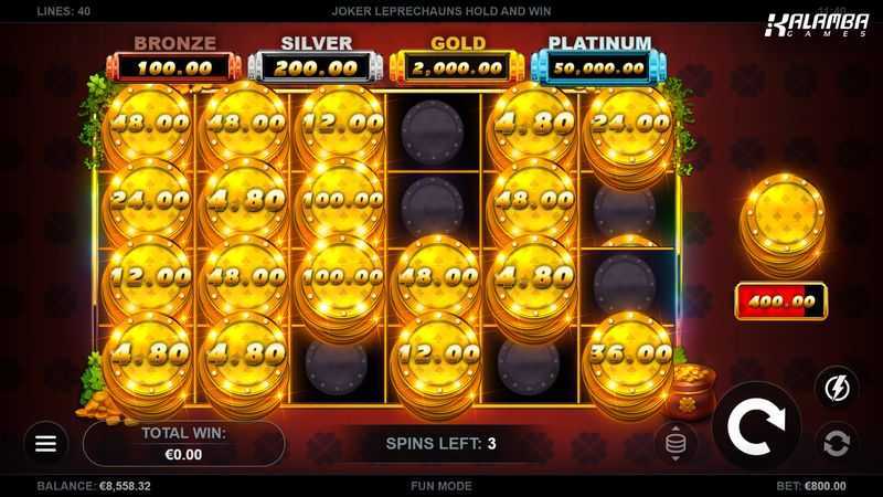 Slot Joker Leprechauns Hold And Win 3