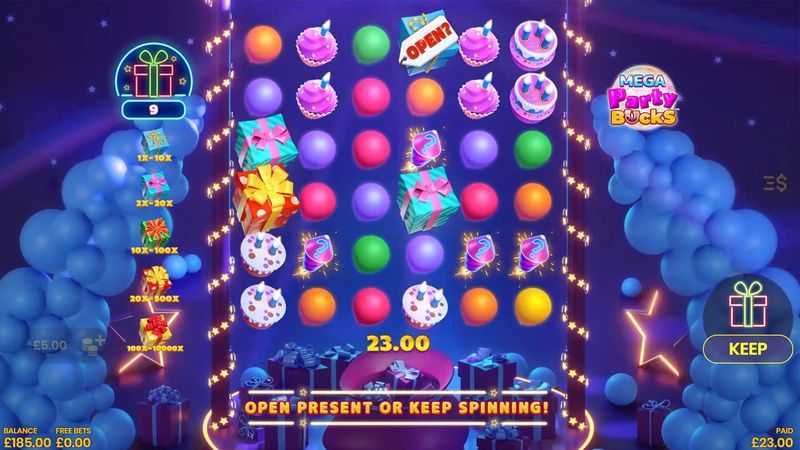 Slot Mega Party Bucks 3