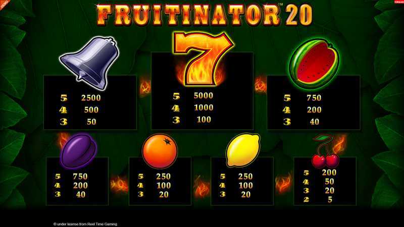 Slot Fruitinator 3 Slot Fruitinator 3