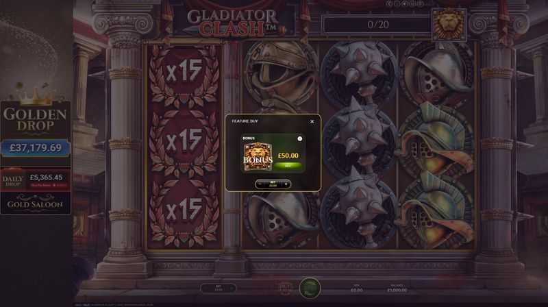 Slot Gladiator Clash Netent 2