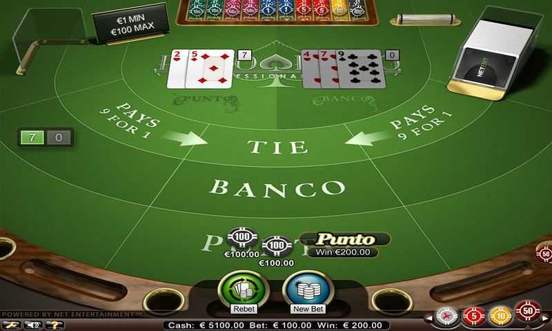 Slot Punto Banco Professional Series Vip Netent 2 Slot Punto Banco Professional Series Vip Netent 2