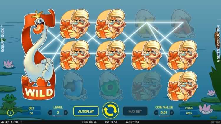 Slot Scruffy Duck Netent 3