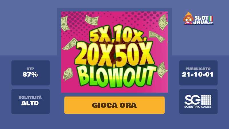 Slot 5x 10x 20x 50x Blowout 2 Slot 5x 10x 20x 50x Blowout 2
