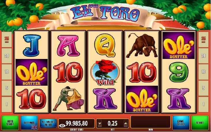 Slot El Toro Deluxe 2