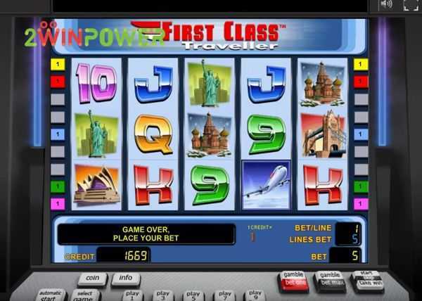 Slot First Class Traveller Novomatic 3 Slot First Class Traveller Novomatic 3