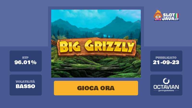 Slot Big Grizzly Octavian Gaming 3 Slot Big Grizzly Octavian Gaming 3