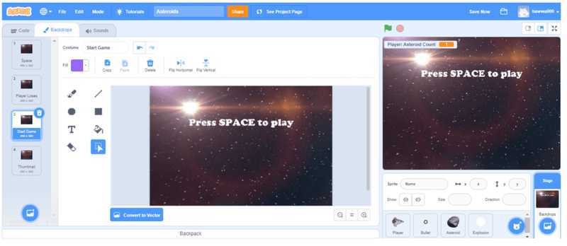 Slot Asteroids Scratch 3 Slot Asteroids Scratch 3