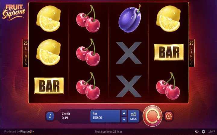 Slot Fruit Supreme 3 Slot Fruit Supreme 3