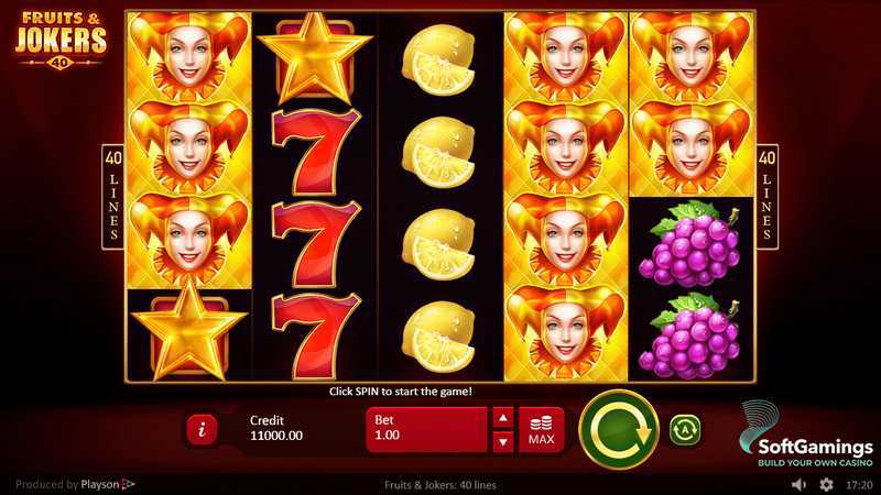 Slot Fruits And Jokers 40 Lines 2 Slot Fruits And Jokers 40 Lines 2