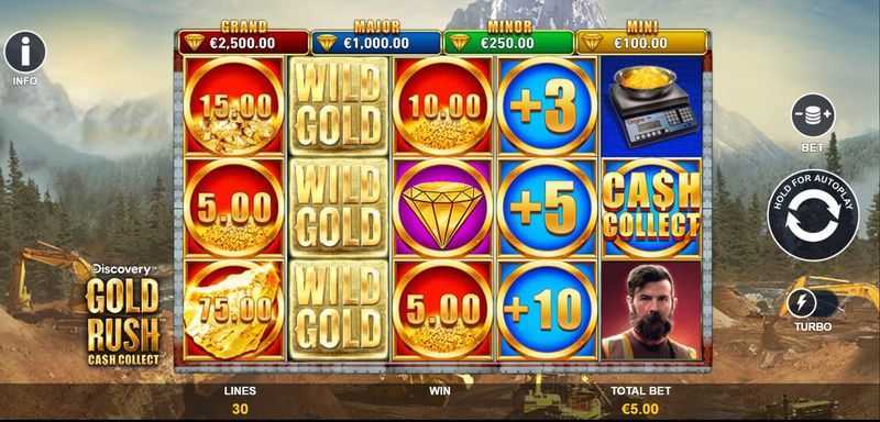 Slot Gold Rush Cash Collect 3