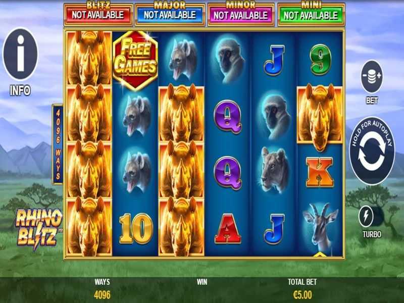 Slot Rhino Blitz 2 Slot Rhino Blitz 2