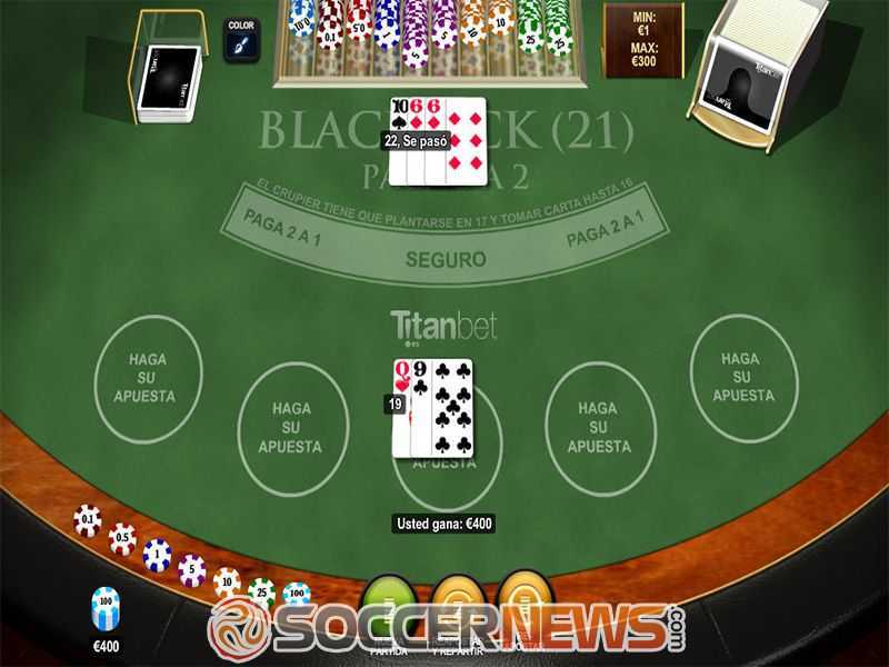 Slot Soccer Premium Blackjack 2