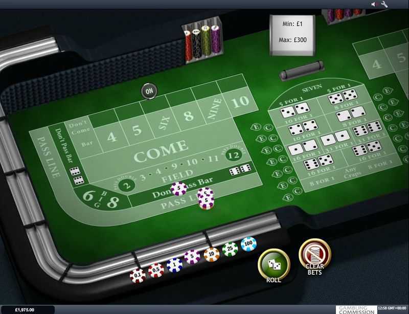 Slot Craps 3