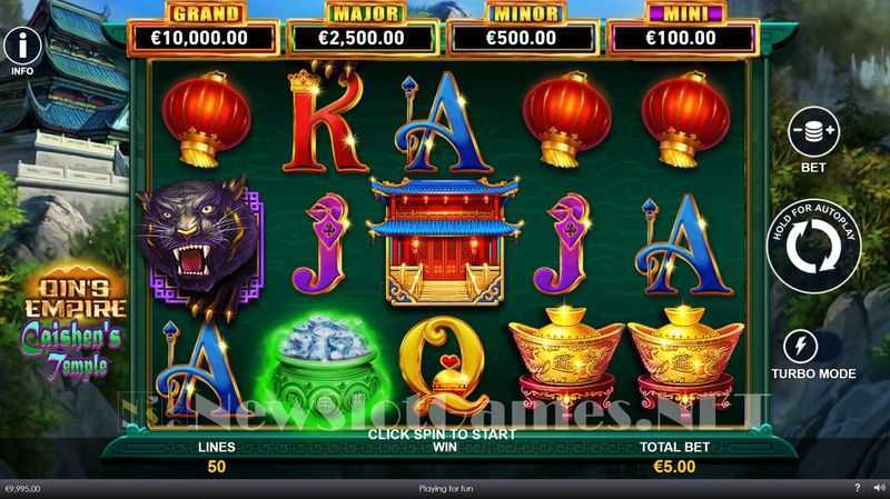 Slot Qins Empire Caishens Temple 3