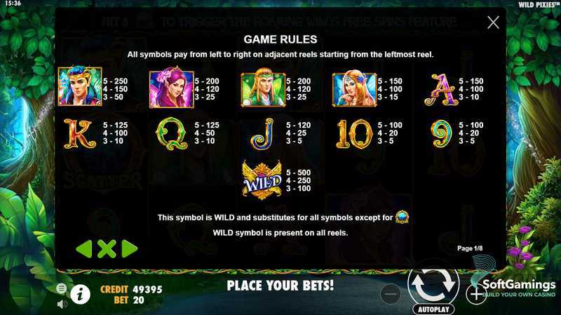 Slot Wild Pixies 3