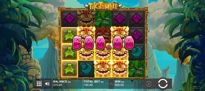 Slot Tiki Tumble Push Gaming 3 Slot Tiki Tumble Push Gaming 3