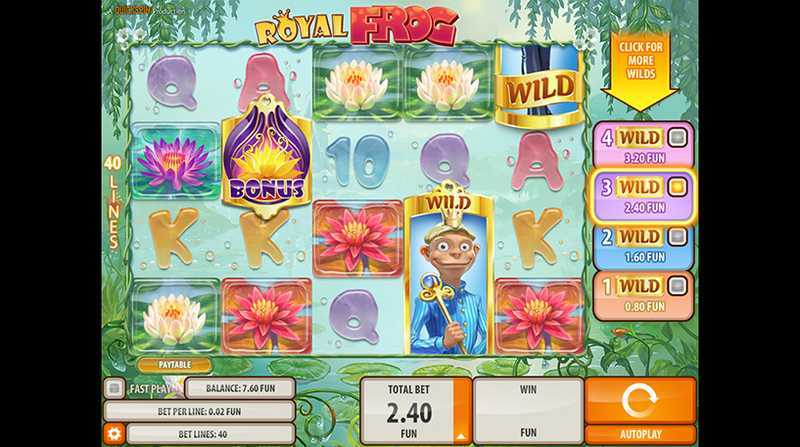 Slot Royal Frog 3 Slot Royal Frog 3