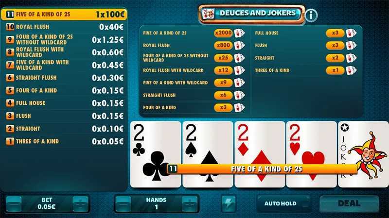 Slot Deuces Jokers 2