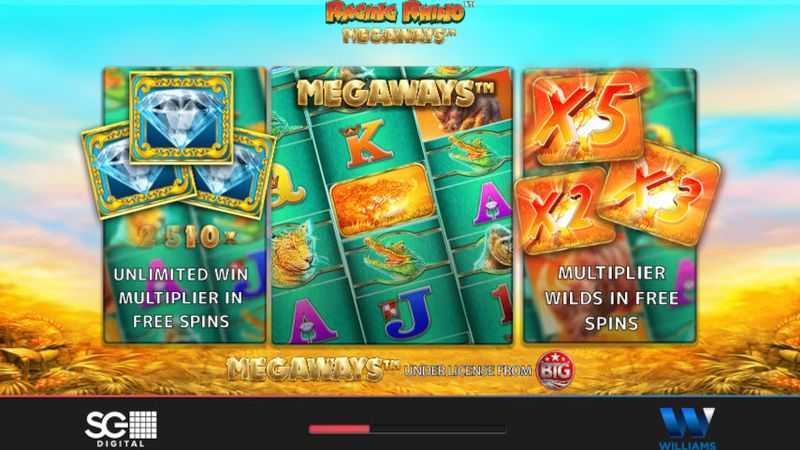 Slot Raging Rhino Megaways 3
