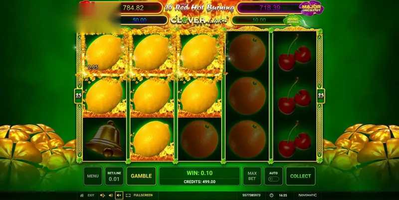 Slot 5 Clover Fire Lock Cash 3 Slot 5 Clover Fire Lock Cash 3