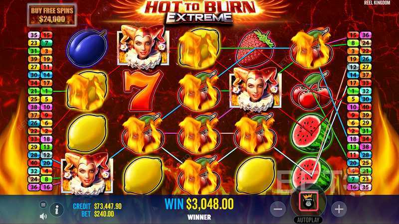 Slot Hot To Burn Extreme 2