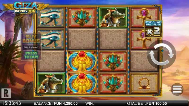 Slot Giza Infinity Reels 2 Slot Giza Infinity Reels 2