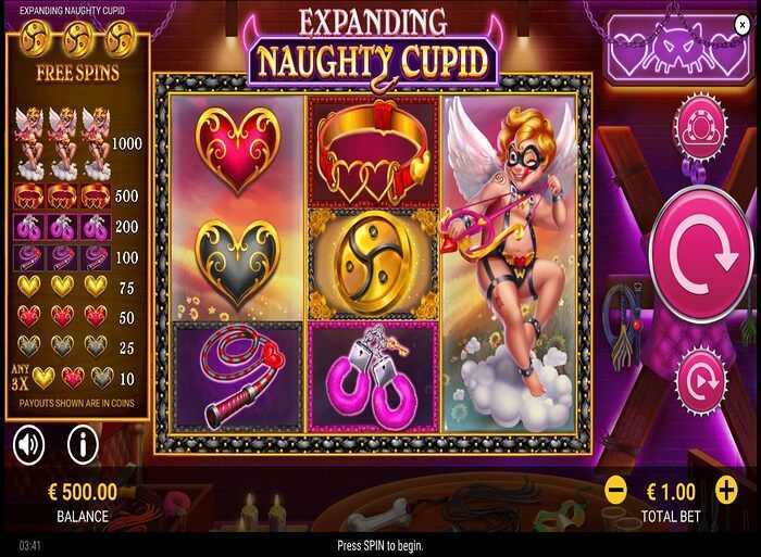 Slot Expanding Naughty Cupid 3