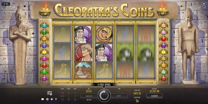 Slot Cleopatras Coins 3 Slot Cleopatras Coins 3