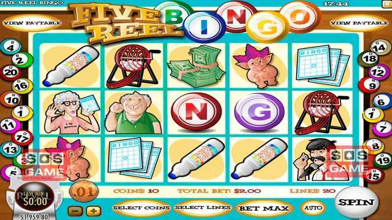 Slot Five Reel Bingo 1 Slot Five Reel Bingo 1