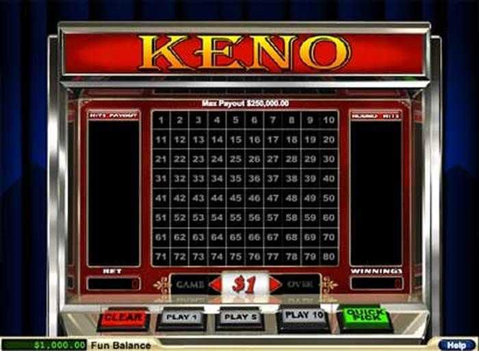 Slot Keno 1 Slot Keno 1