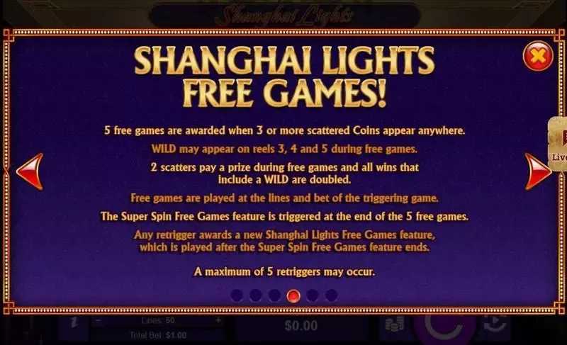 Slot Shanghai Lights Rtg 3 Slot Shanghai Lights Rtg 3