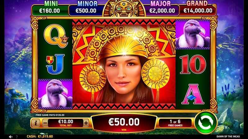 Slot Dawn Of The Incas 2