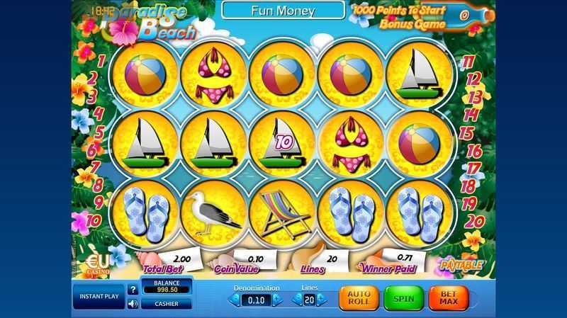 Slot Paradise Beach 3
