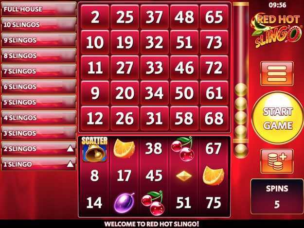Slot Red Hot Slingo 3 Slot Red Hot Slingo 3