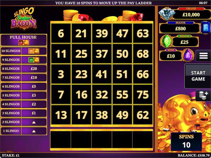 Slot Slingo Rakin Bacon 3