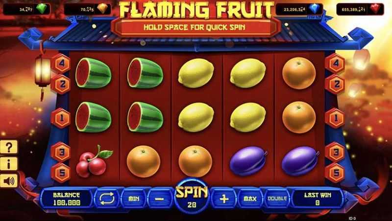 Slot Flaming Fruits 1 Slot Flaming Fruits 1