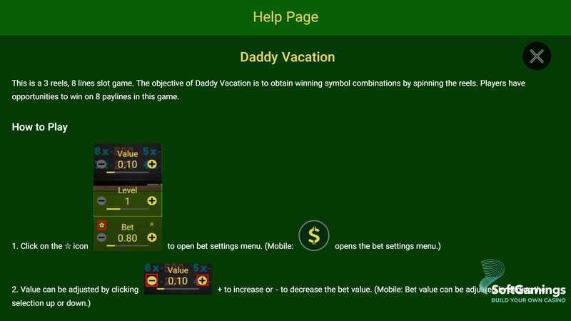Slot Daddys Vacation 2