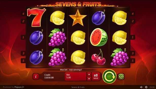 Slot Fruits And Sevens 2 Slot Fruits And Sevens 2