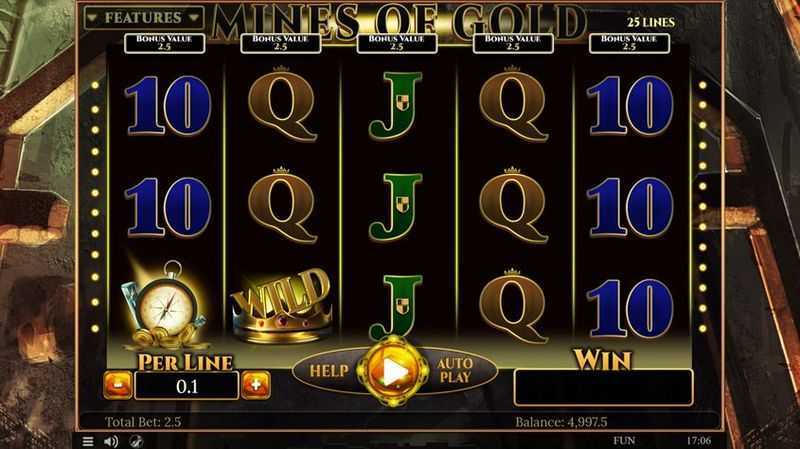 Slot Mines Of Gold 3