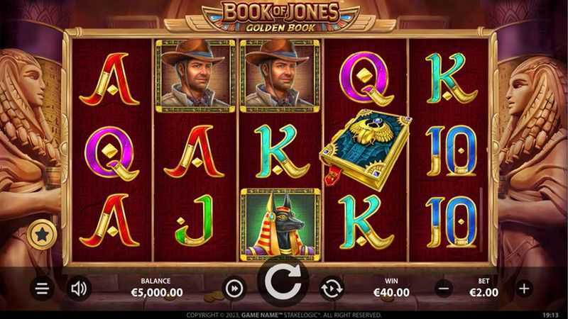 Slot Book Of Jones Golden Book 3
