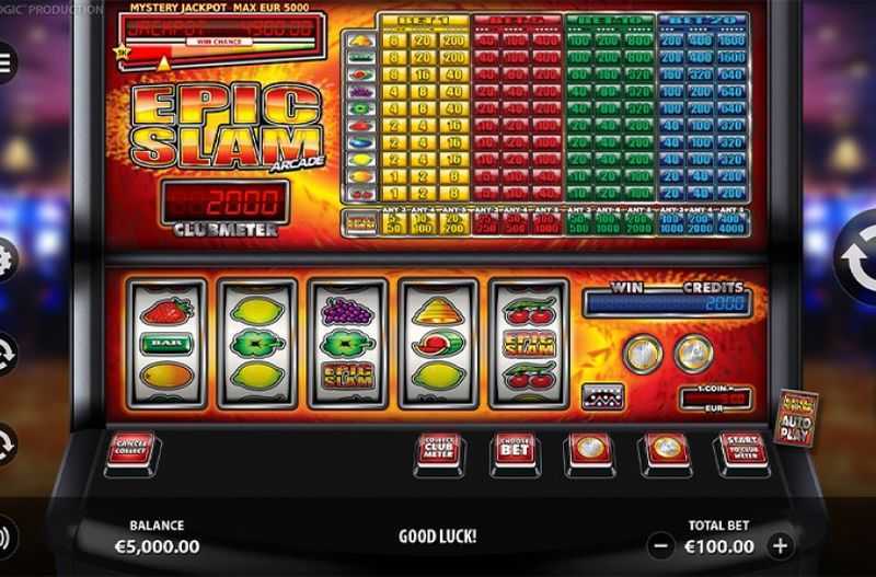 Slot Epic Slam Arcade Stakelogic 2 Slot Epic Slam Arcade Stakelogic 2