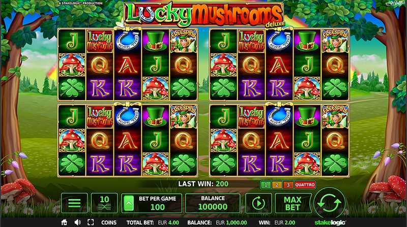 Slot Lucky Mushrooms Deluxe 3 Slot Lucky Mushrooms Deluxe 3