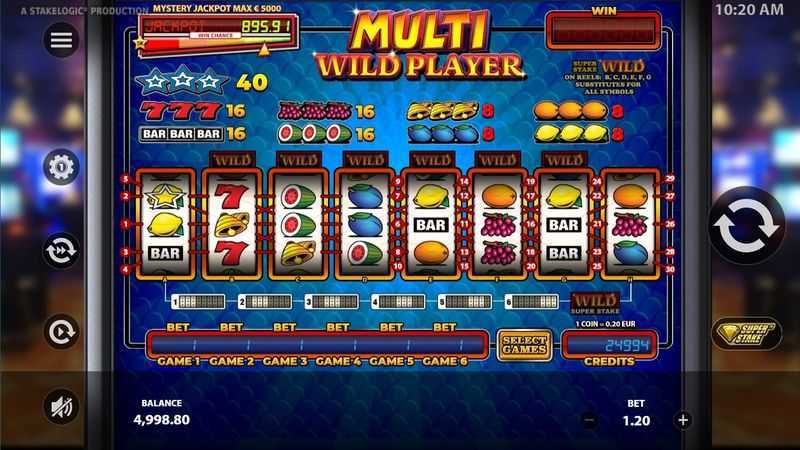Slot Multi Player Arcade Stakelogic 4