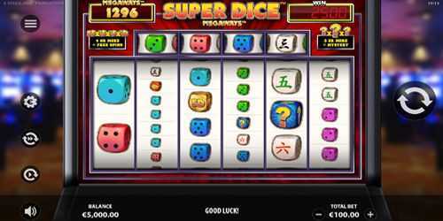 Slot Super Dice Megaways 3 Slot Super Dice Megaways 3